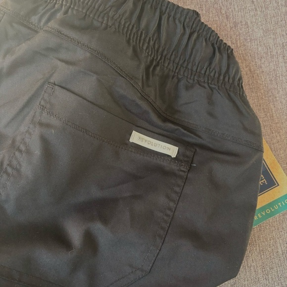 Cherokee Men Scrubs Pant Natural Rise Jogger with Zip Cargo Pocket WW012T - Picture 6 of 9